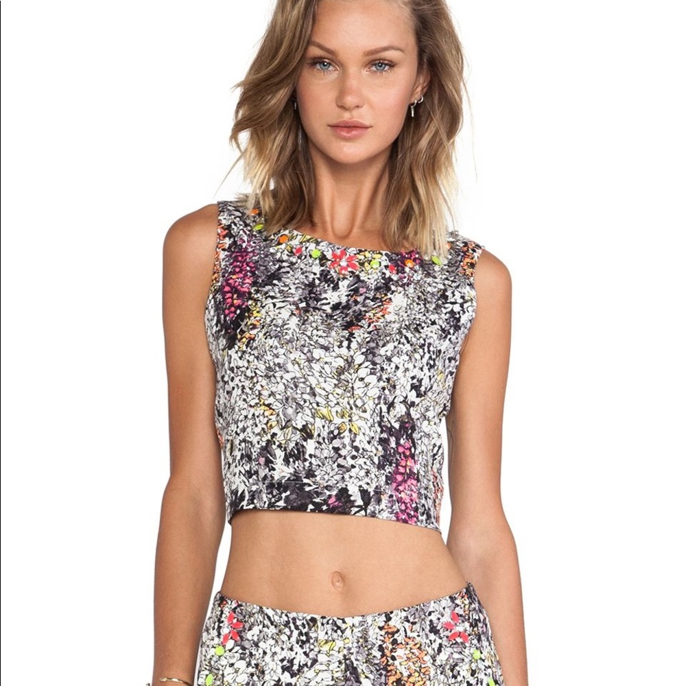 J.O.A. Crop Top in Multi